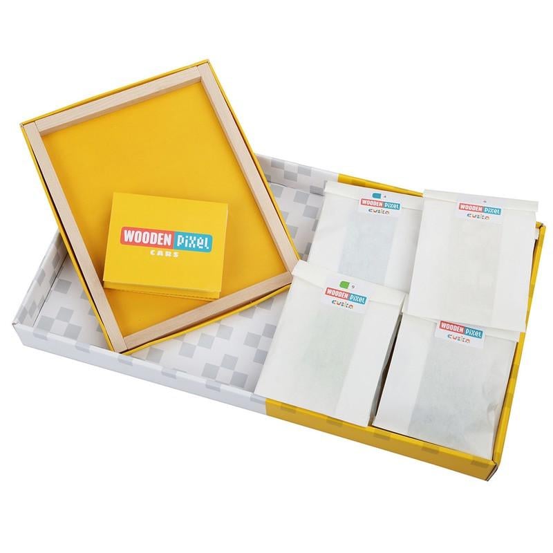 Мозаїка дитяча дерев'яна Cubika Машинки 400 деталей (14903) - фото 5