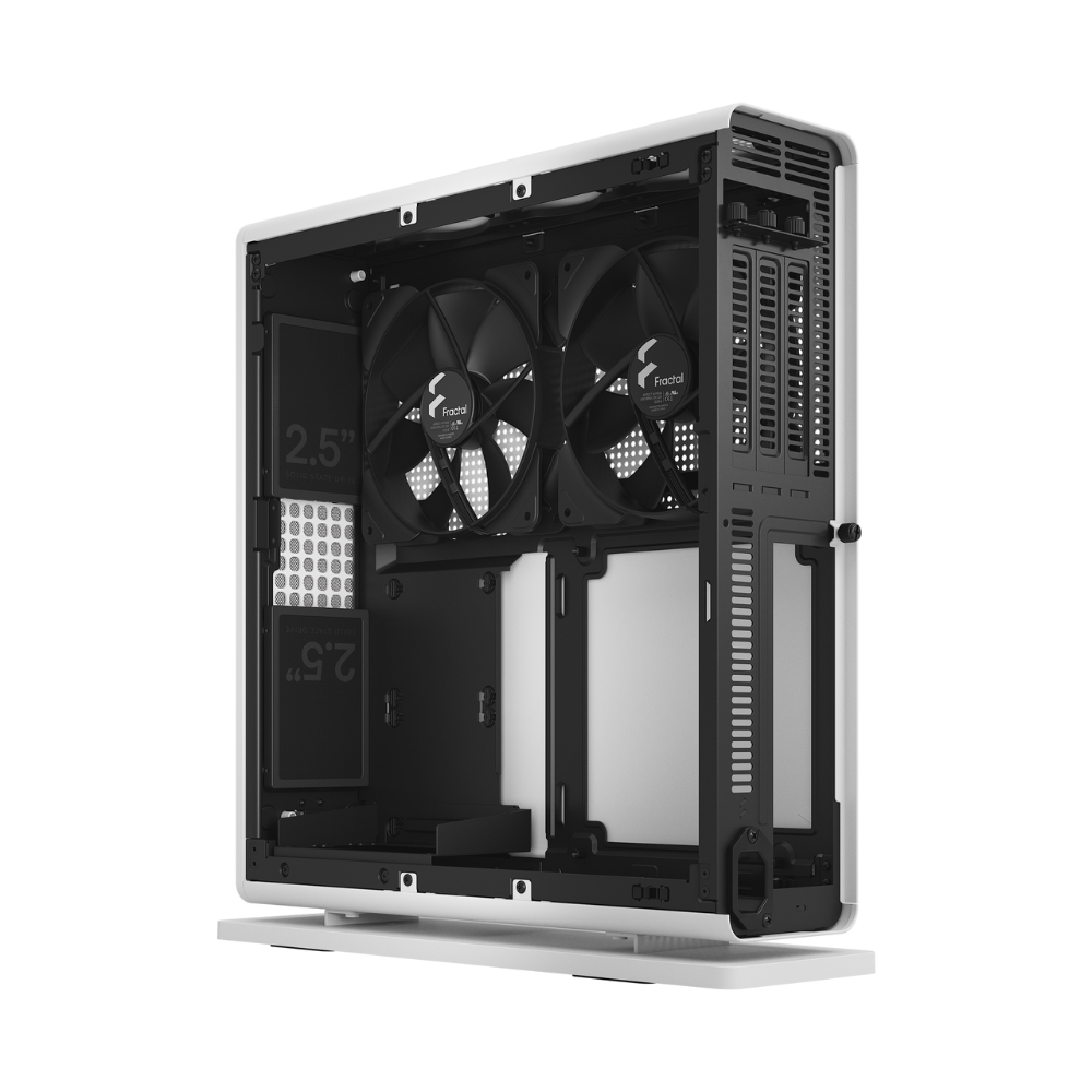 Корпус для комп'ютера Fractal Design Ridge White mITX PCIe 4.0 (FD-C-RID1N-12) - фото 6