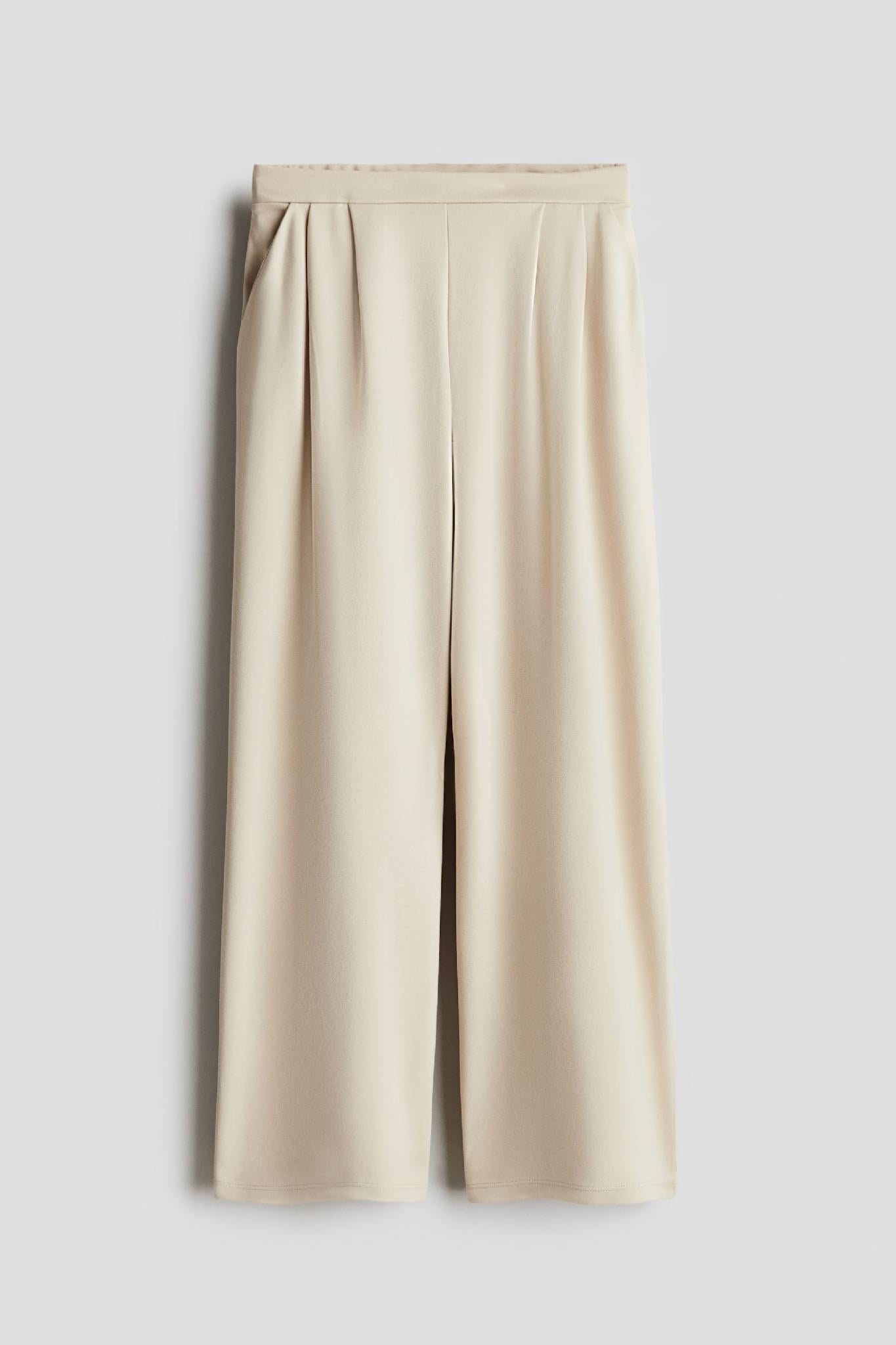 Брюки H&M 140 см Бежевый (1265319)
