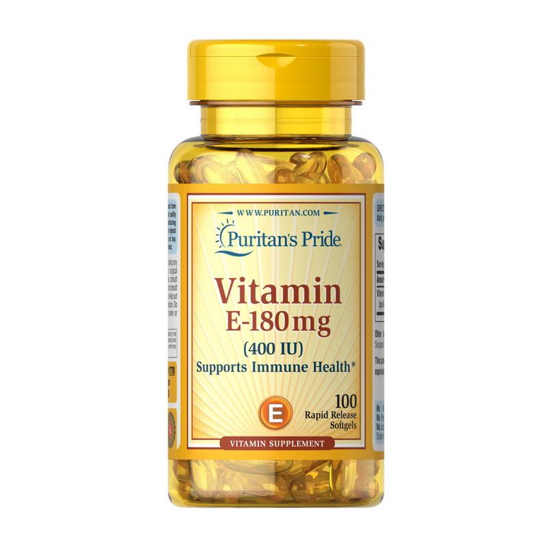 Витамин Puritan's Pride Vitamin E-400 IU 100 капс. (10525-01)