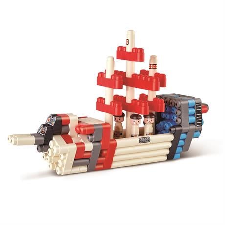 Конструктор PolyM Пригодницька ракета 138 деталей (760025)