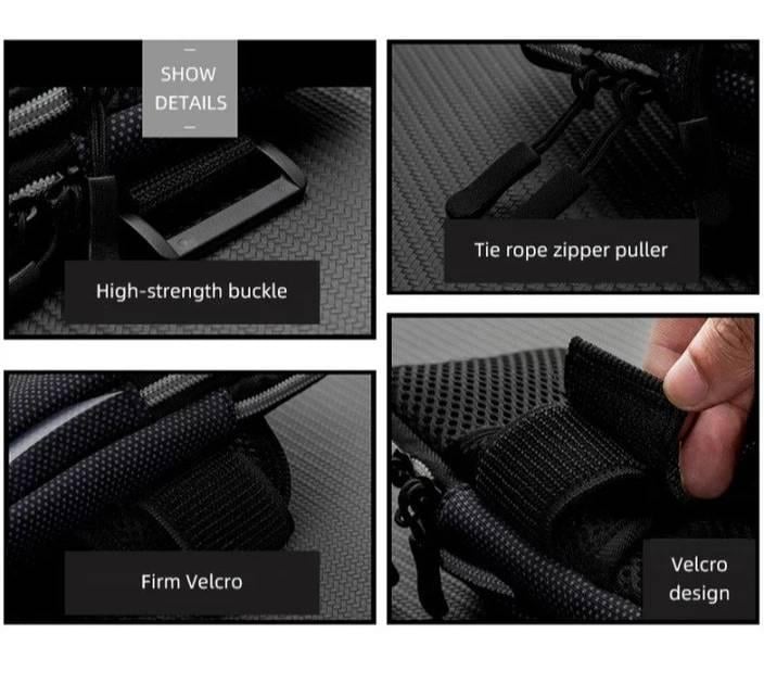 Сумка для смартфона на руку Black/Pink (0183) - фото 3 Сумка для смартфона на руку Black/Pink (0183) - фото 3