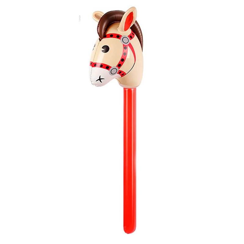 Детская игрушка Hobby Horse Голова лошади надувная на палке 100 см (арт EPC13701M)