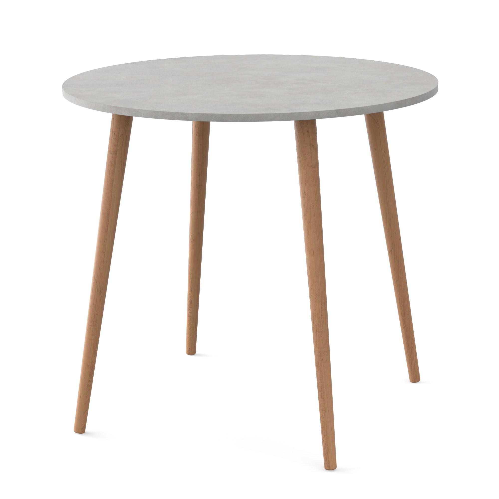 Стіл круглий Неман СЕТ-4 18 мм Клауд гранада/Лак (5589691) Стіл круглий Неман СЕТ-4 18 мм Клауд гранада/Лак (5589691)