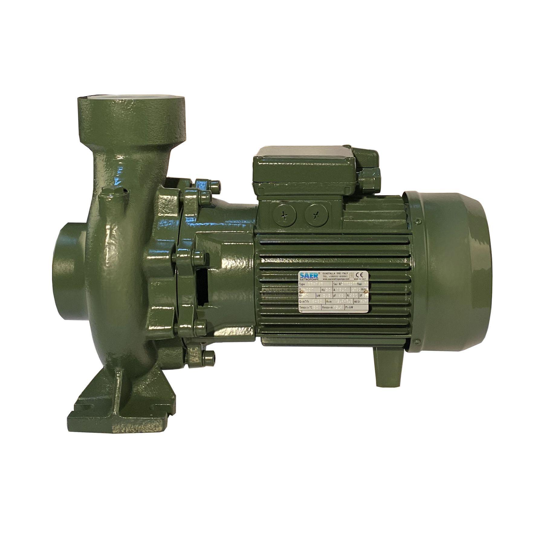 Насос центробежный SAER Elettropompe BP-7B 2,2 кВт 63,0 м3/ч 19,4 м однофазный