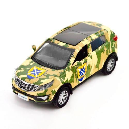 Машинка металлическая с шевроном TechnoDrive Kia Stortage R 56 ОМПБР (239790)