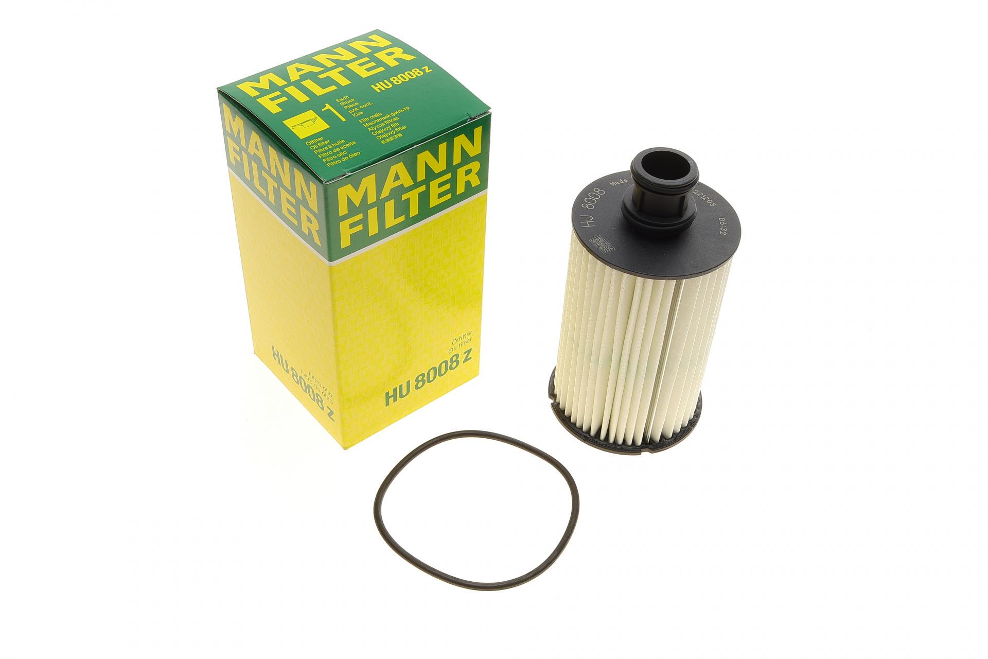 Фильтр масляный Mann-Filter для Land Rover Range Rover 3,0-5,0i 09- (HU 8008 Z)