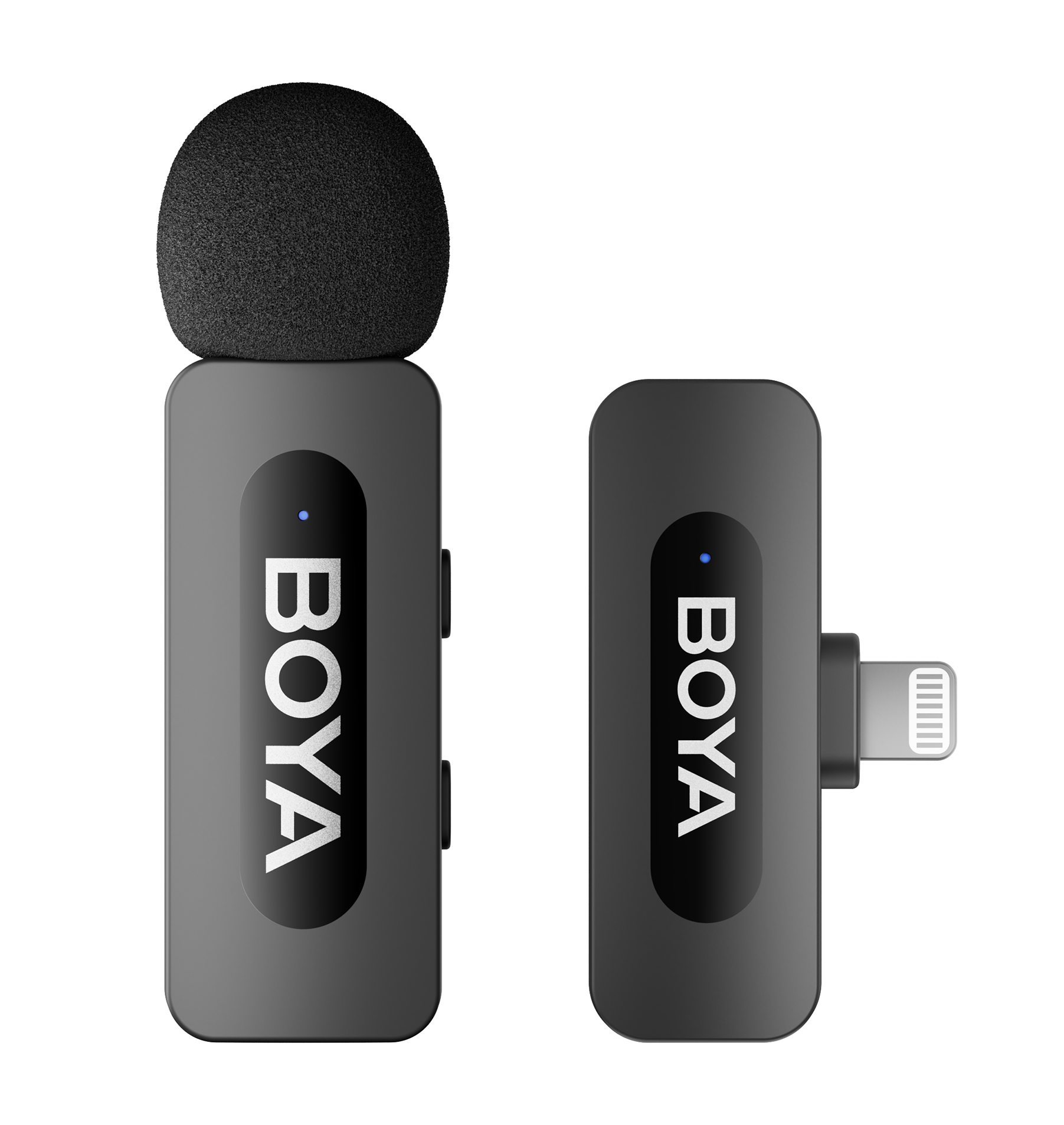 Микрофон петличный BOYA BY-V1 Lightning для iPhone беспроводной (50001)