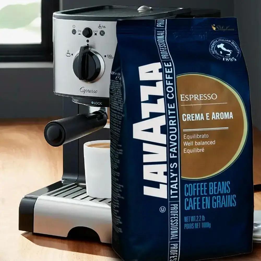 Кава в зернах Lavazza Espresso Crema e Aroma Blue 1 кг (28078888) - фото 4 Кава в зернах Lavazza Espresso Crema e Aroma Blue 1 кг (28078888) - фото 4