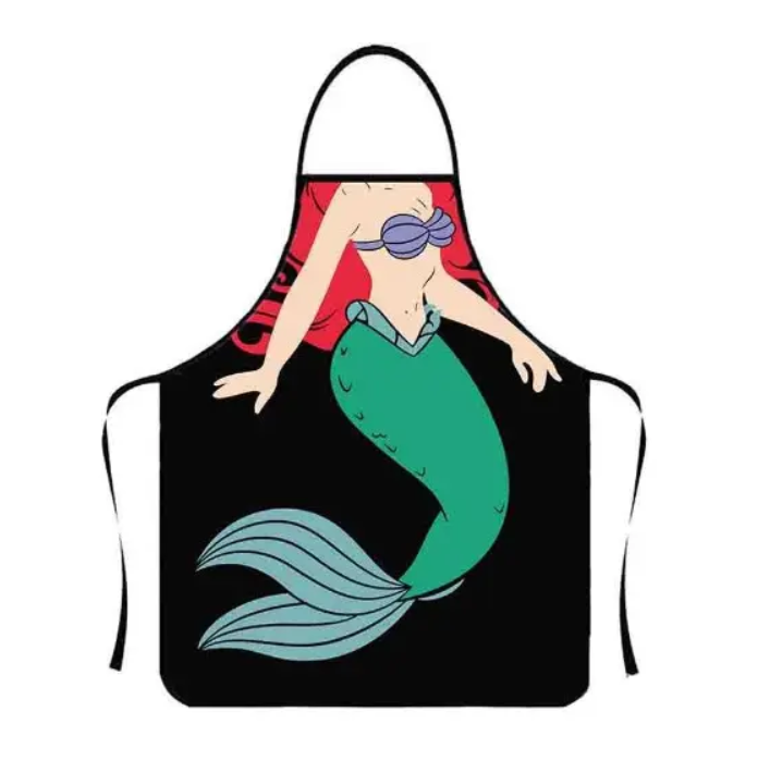 Фартук с приколом Русалочка 73х57 см Разноцветный (50035) Фартук с приколом Русалочка 73х57 см Разноцветный (50035)
