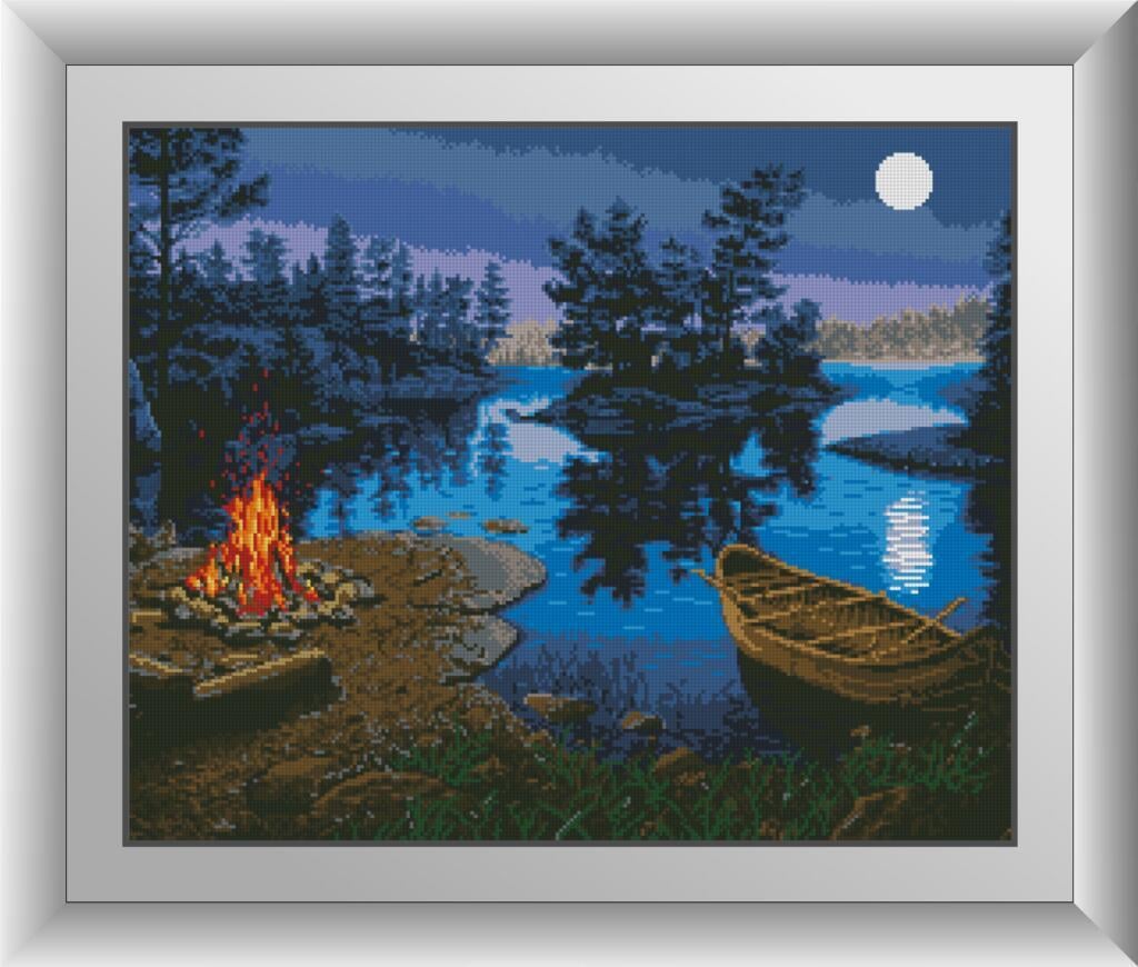 Алмазная мозаика Dream Art На берегу 50x62 см (DA.30459)