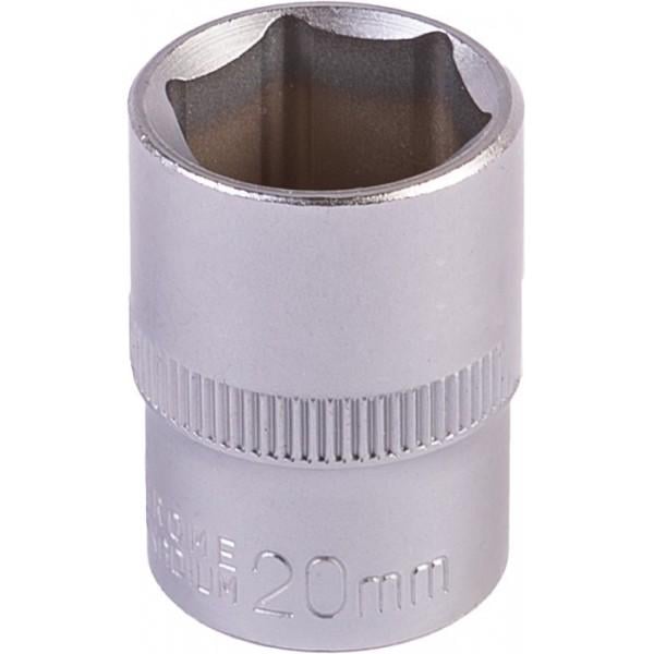 Насадка торцева 6-гранна MasterTool GM CRV 1/2" 20 мм (78-0020)