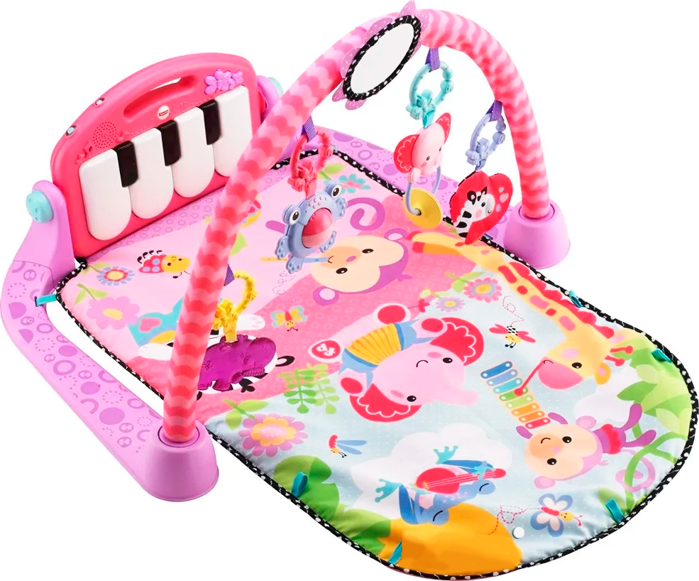 Коврик развивающий для младенца Bambi 80х49 см Розовый (63-75-988-123)