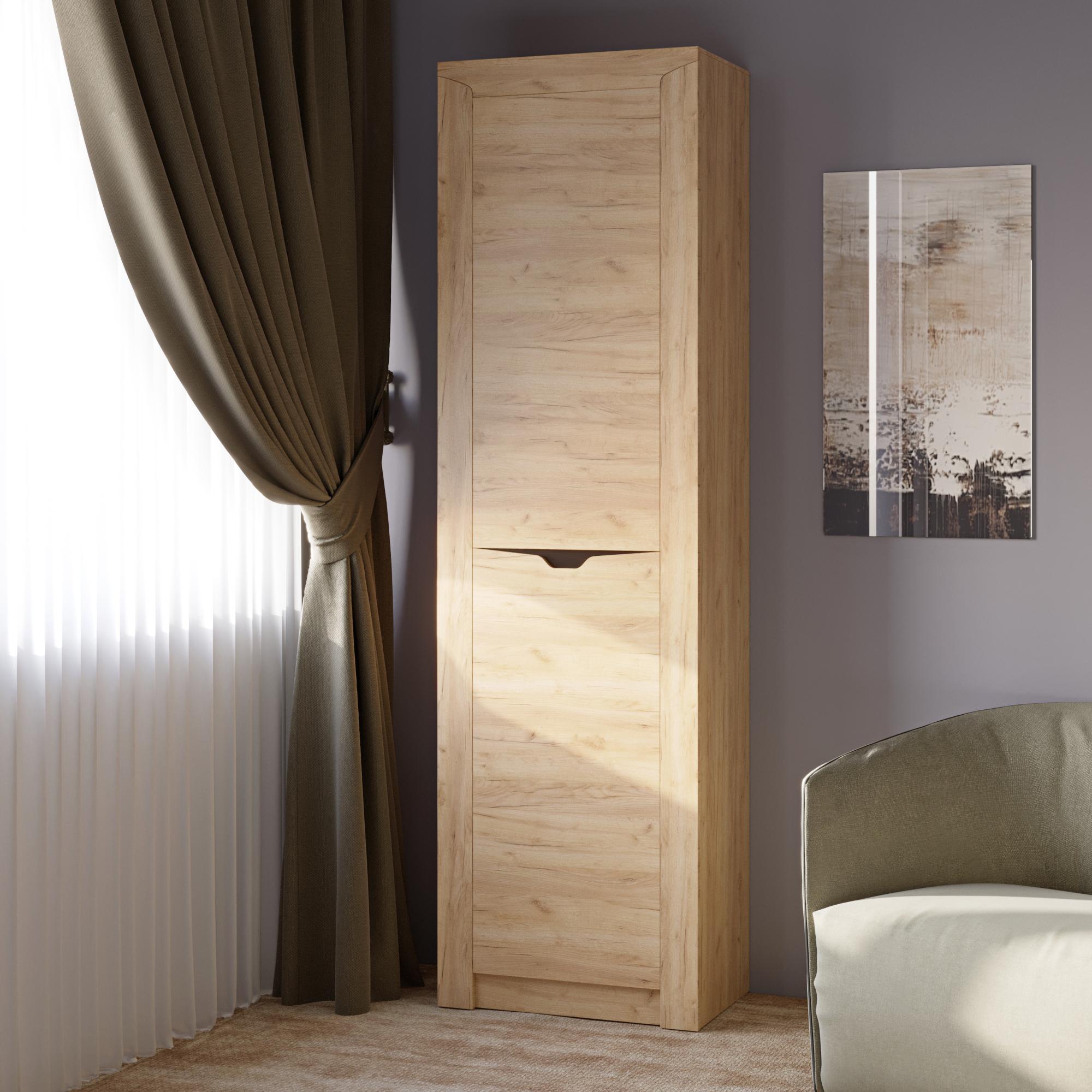 Пенал закрытый Эверест Либерти правый Дуб Крафт золотой (DTM-2271)