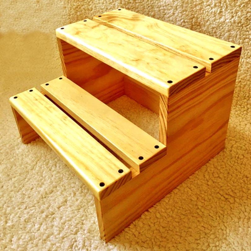 Скамейка-ступенька из дерева Ниагара Карри (ССТ-000703)