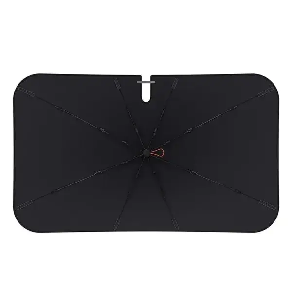 Шторка автомобільна сонцезахисна BASEUS CoolRide Windshield Sun Shade Umbrella Lite Small CRKX000001 Black - фото 4