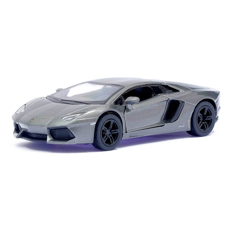 Игрушечная машинка LAMBORGHINI AVENTADOR LP 700-4 5 KT5355W 1:38 Серый (2990376236)