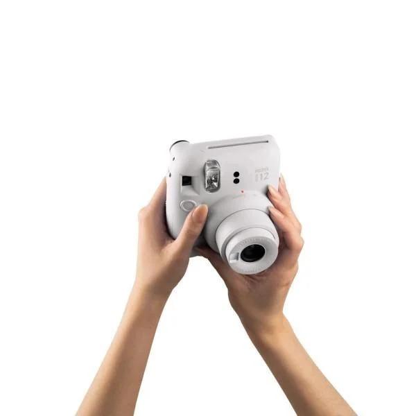 Камера моментального друку Fujifilm Instax Mini 12/чохол/фотоплівка 20 шт./фотоальбом 108/наклейки 20 шт. та фоторамка 3в1 White - фото 5