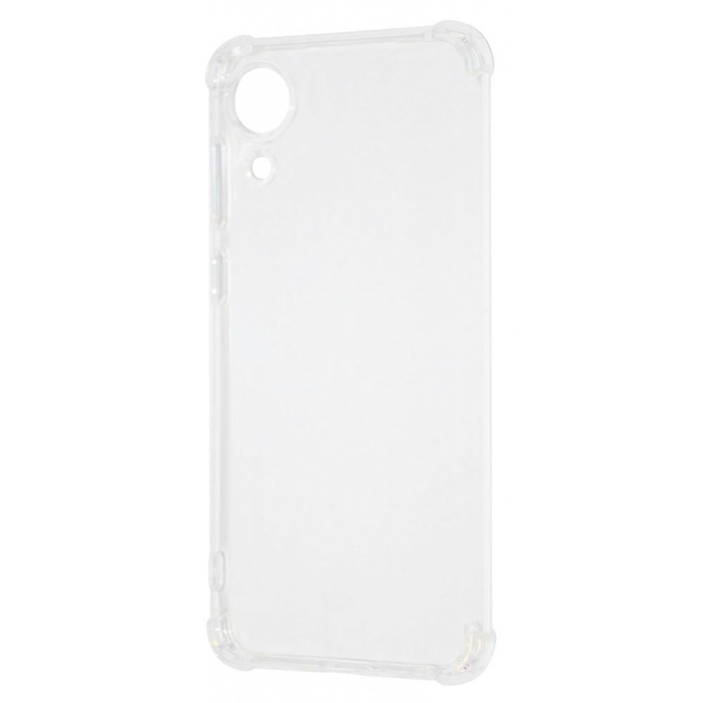 Чехол прозрачный WXD Silicone Case 0.8 mm HQ Samsung Galaxy A03 Core (A032F) clear