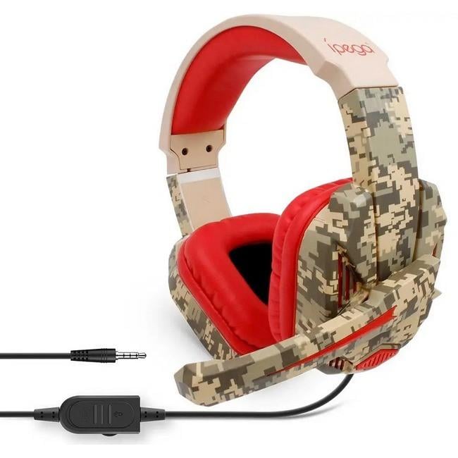 Наушники iPega Gaming PG-R005 Red (017183)