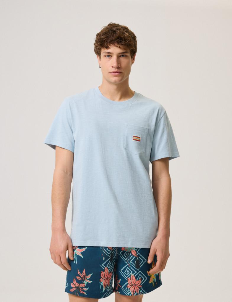 Футболка чоловіча Diverse CLTN T 1324 2ХL Світло-блакитний (5905384002662)