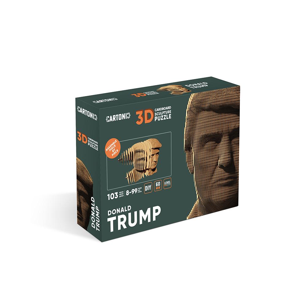 Картонний конструктор Cartonic 3D Puzzle DONALD T (8987147) - фото 3