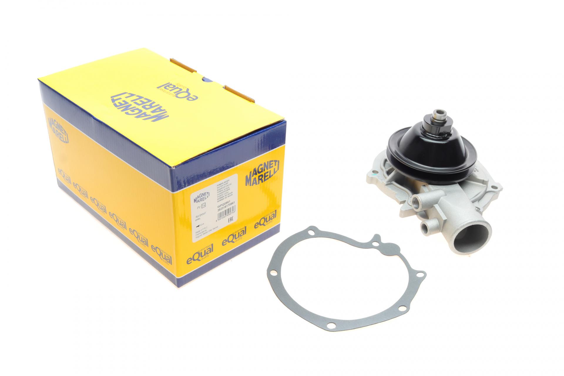 Насос воды MAGNETI MARELLI Opel Omega A 2.3D/TD/2.4i/3.0 86-98 WPQ0861 352316170861 (25587864)