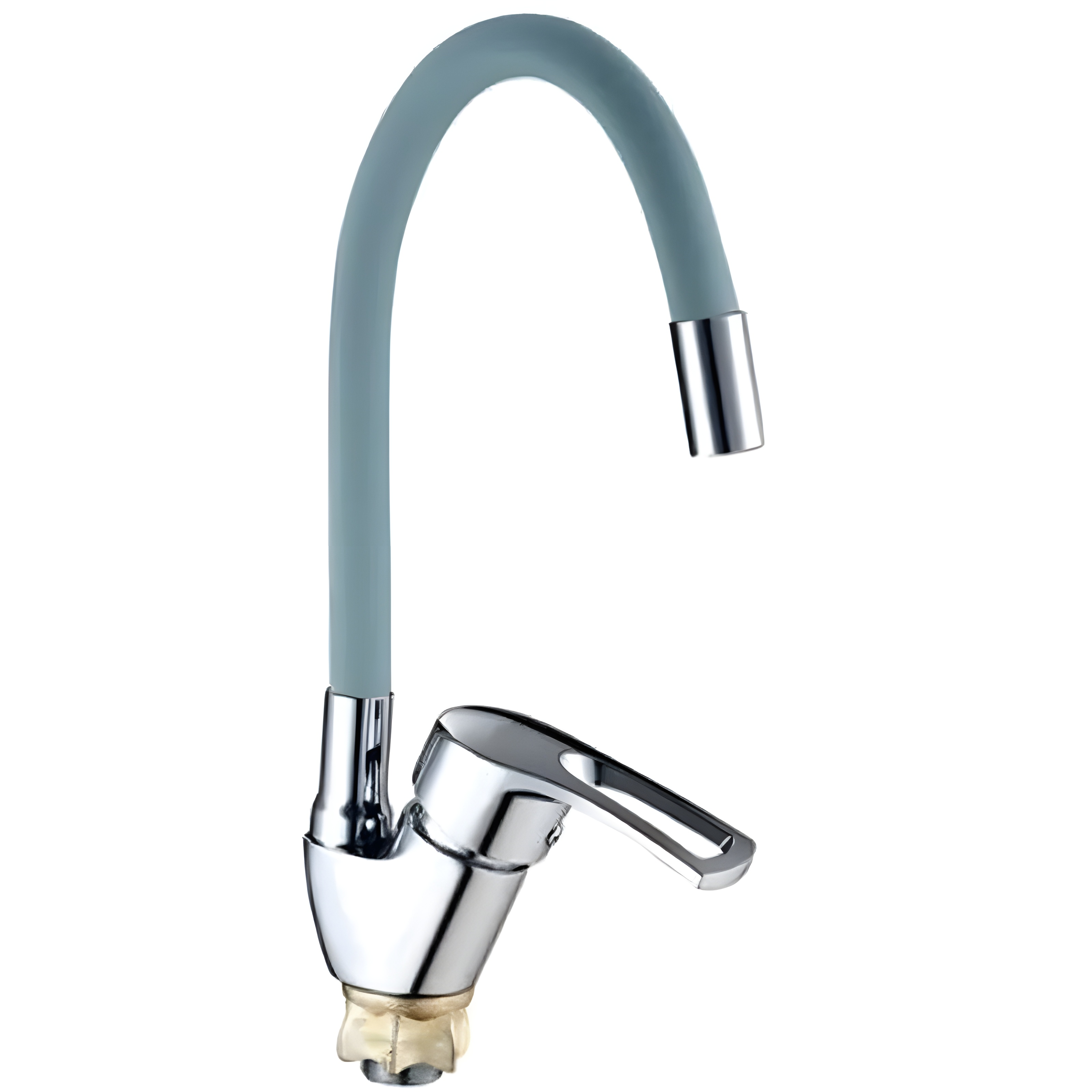 Смеситель для кухни MIXXUS YUB4-181 гибкий Серый (MI6483)