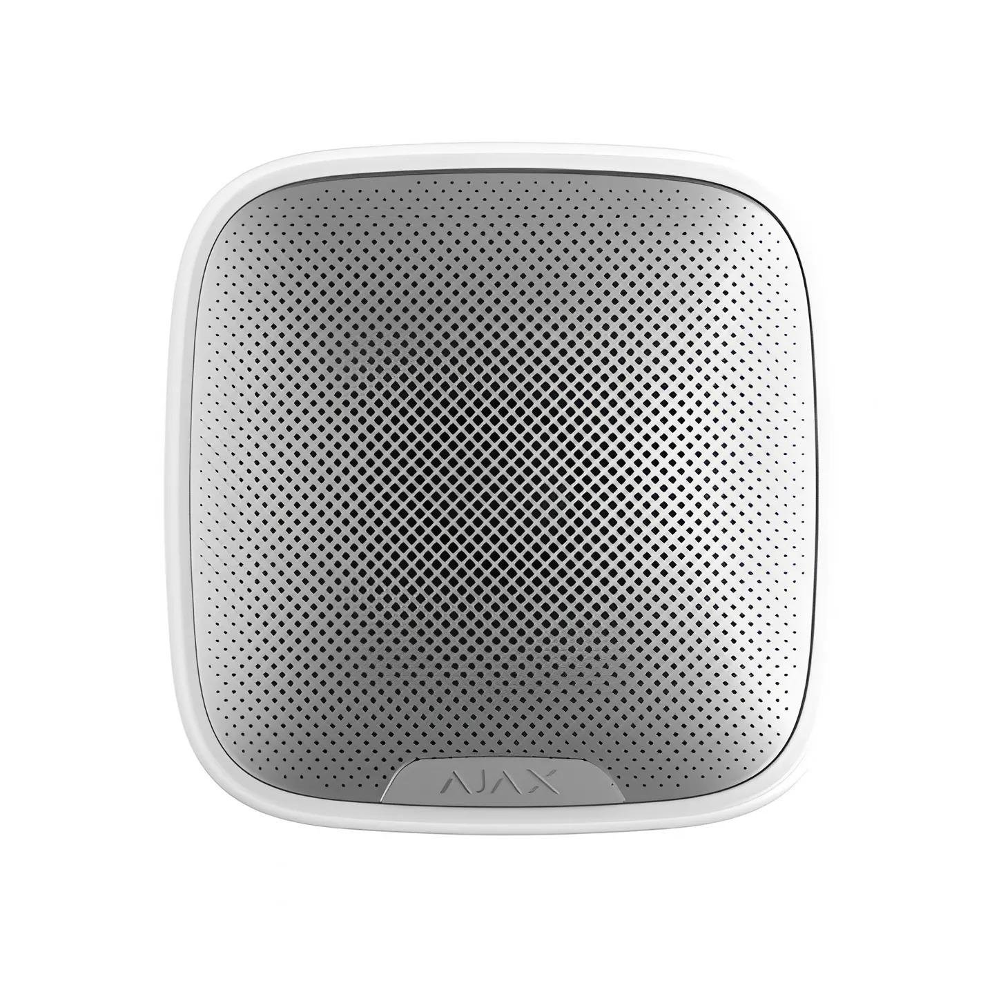 Охранная сирена уличная беспроводная Ajax StreetSiren 4хCR123A защита IP54 81-113 дБ Белый (26075269)