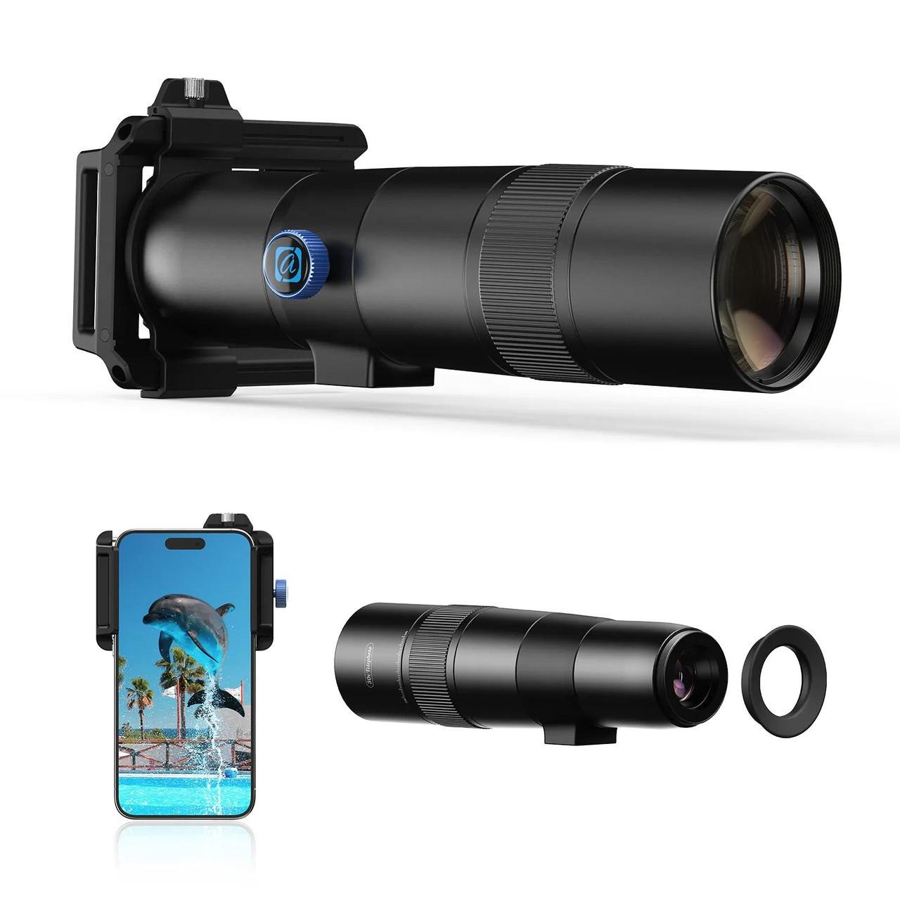 Телескоп для телефона Apexel APL-T30XJJ028 30X со штативом TeleCular 3 (2589585072) - фото 2