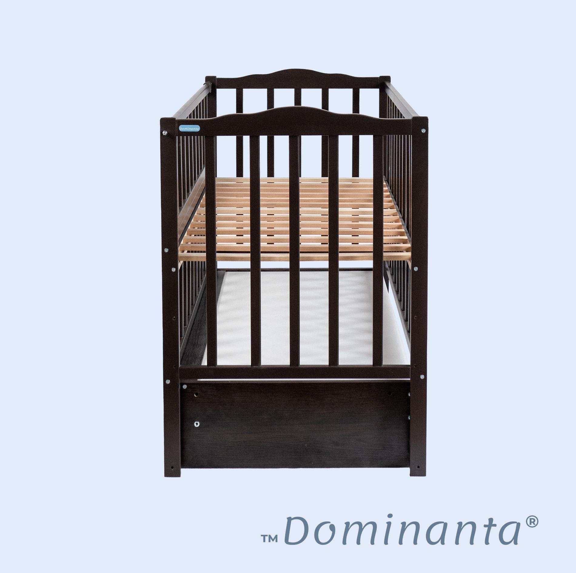 Детская кроватка Домінанта Малыш с ящиком Венге - фото 6