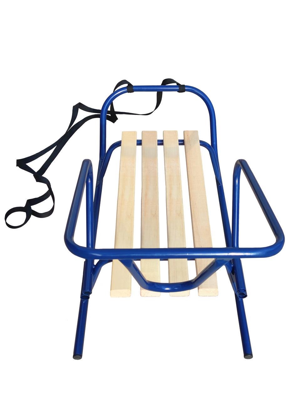 Санки з металу з тросом Snower Зімко 2,5 кг Синій (CNT00011493) - фото 3