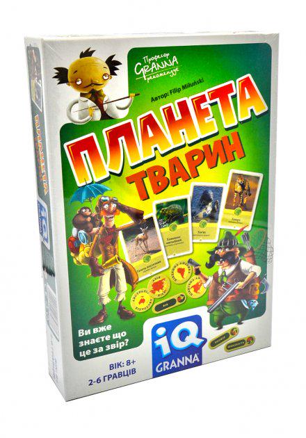 Настольная игра IQ Планета животных (82777)