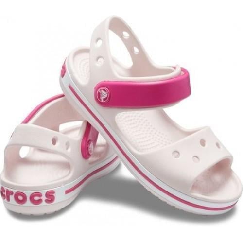 Сандалі для дівчинки Crocs Crocband Sandal kids р. 31/32 Barely Pink (15426)