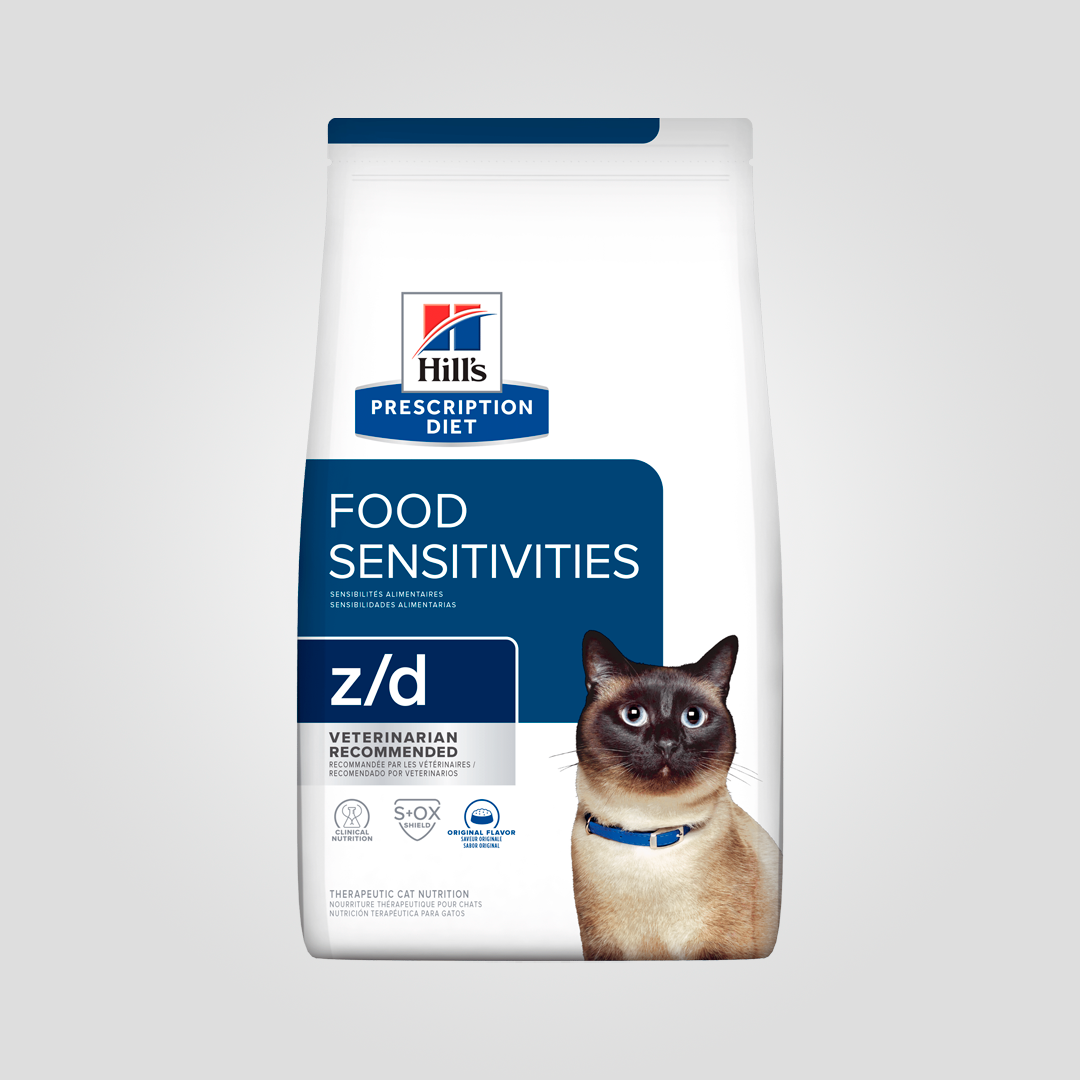 Корм сухий Hill's Prescription Diet Z/D Food Sensitivities для кішок з чутливим травленням 1,5 кг (2223783836)