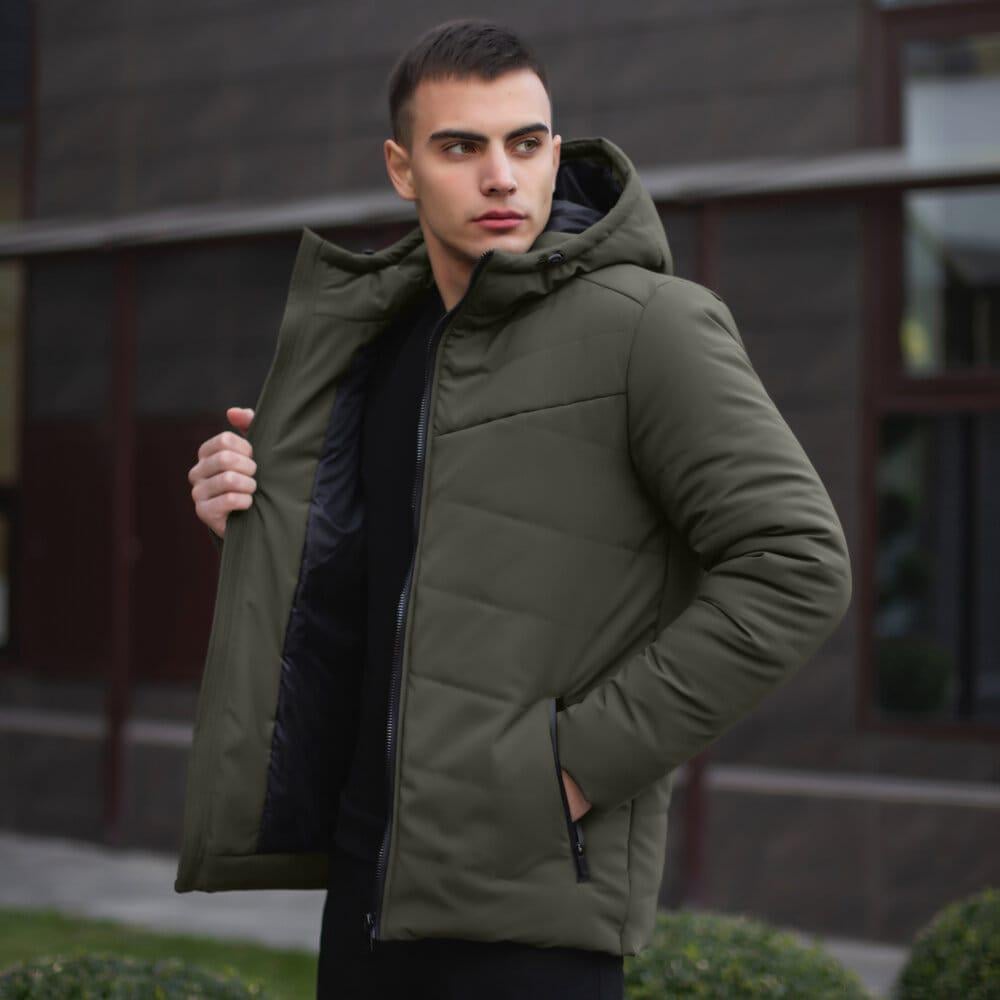 Куртка зимняя Pobedov Winter Jacket Dzen 3XL Хаки (13470382) - фото 3