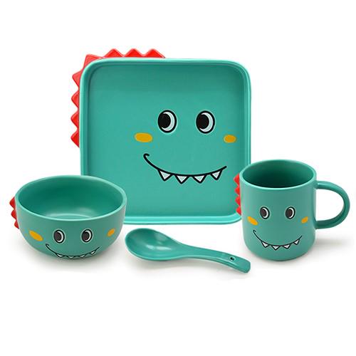 Набір дитячого посуду Stenson Дракончик R88458 4 шт. (98093566)