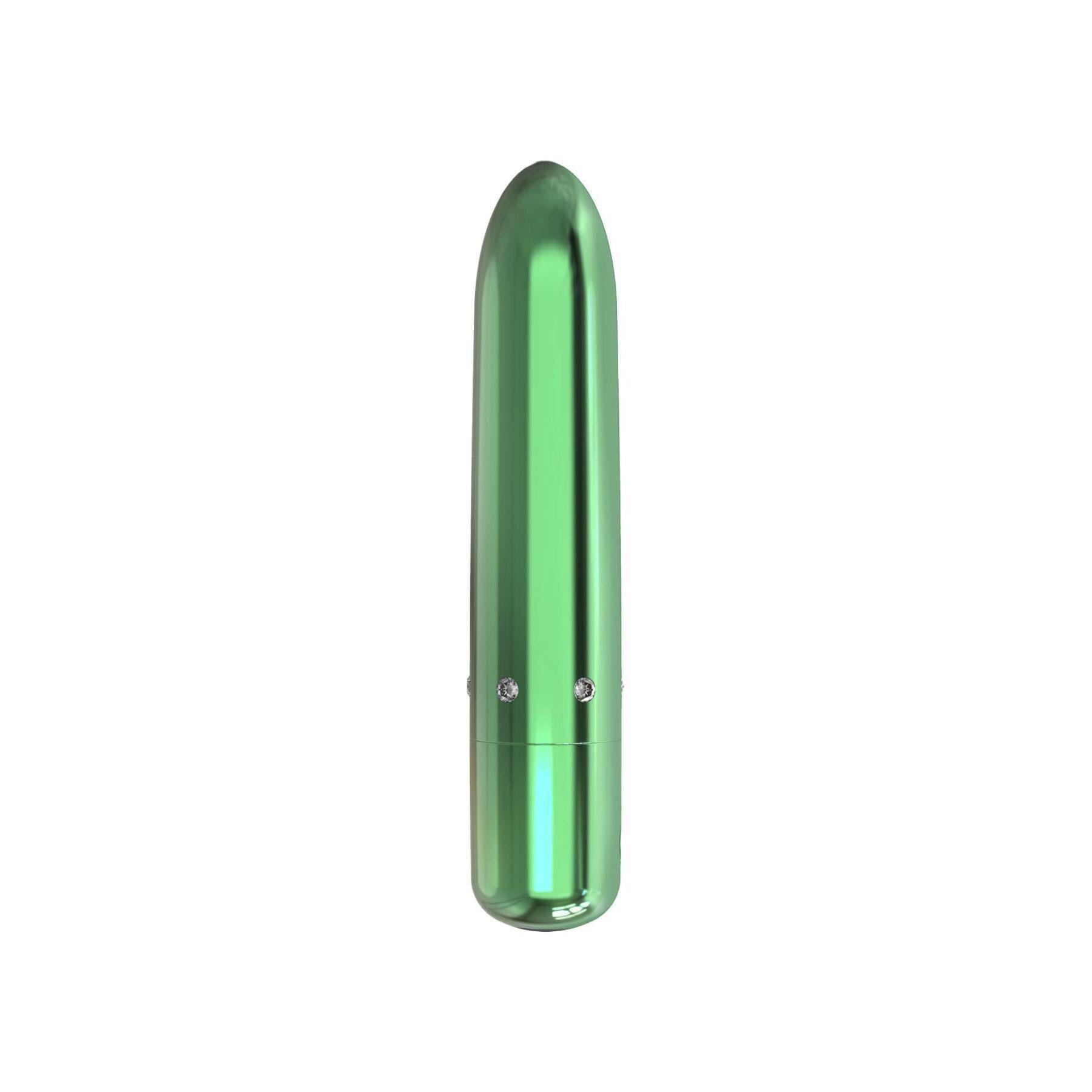 Виброшар Powerbullet Pretty Point Rechargeable Bullet Teal (SO5567)