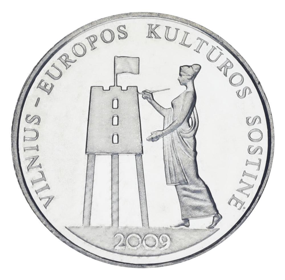 Коллекционная монета Литва 1 лет 2009 UNC (KM#162)