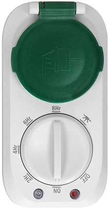 Таймер програматор механічний з датчиком світла IP44 OR-PRE-446(GS) ORNO