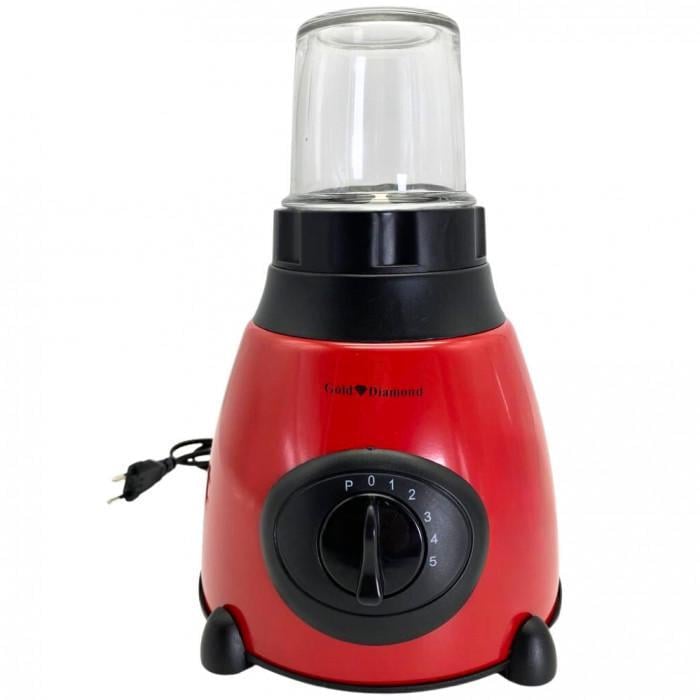 Блендер универсальный Gold Diamond TK00018 850W Красный