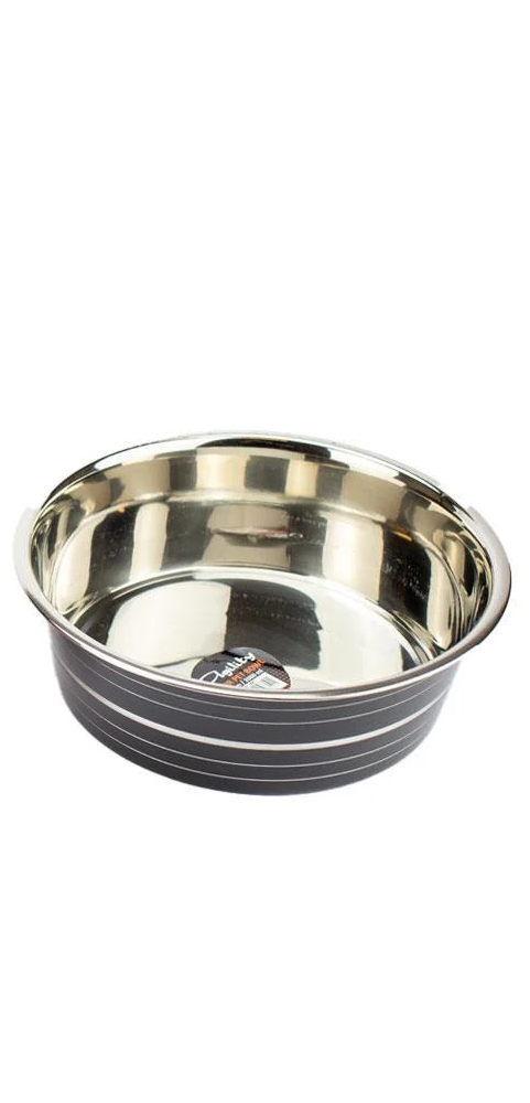 Миска для животных Agility металлическая 350 мл 13 см Красный (2477083730) - фото 1