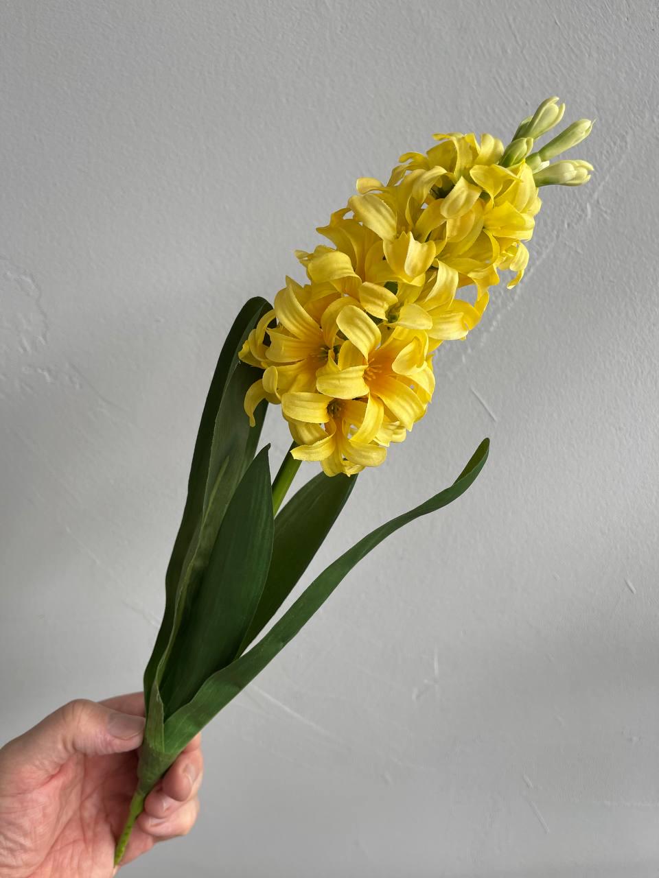 Гиацинт искусственный Желтый (0213) - фото 10