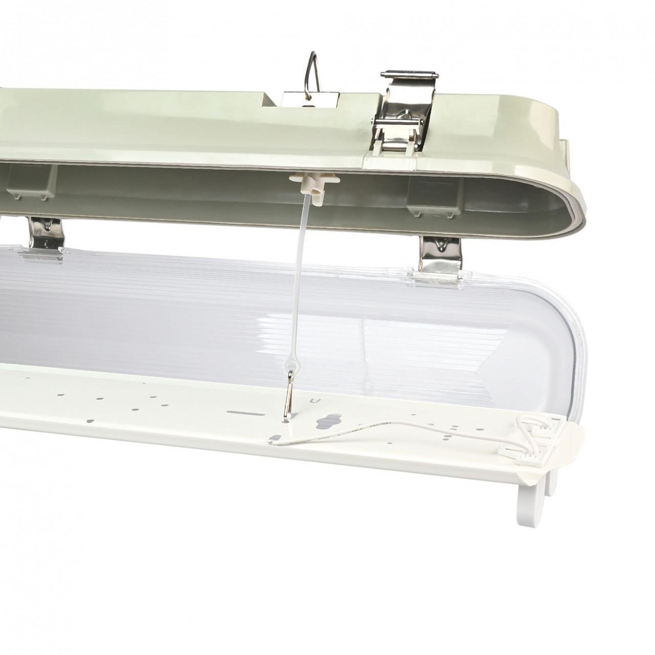 Лінійний світильник Videx VL-BNW-T8062G IP65 0,6 м 220V під лампу 2хТ8 - фото 9 Лінійний світильник Videx VL-BNW-T8062G IP65 0,6 м 220V під лампу 2хТ8 - фото 9