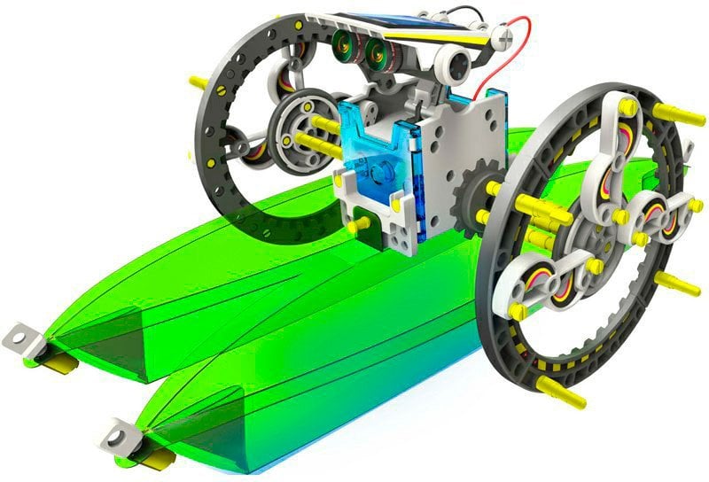 Конструктор Same Toy Мультибот 14в1 на сонячній батареї (214UT) - фото 3