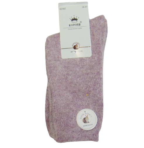 Носки пушистые высокие ангора Корона 2562 р. 36-41 Сиреневый (1978839396) Носки пушистые высокие ангора Корона 2562 р. 36-41 Сиреневый (1978839396)