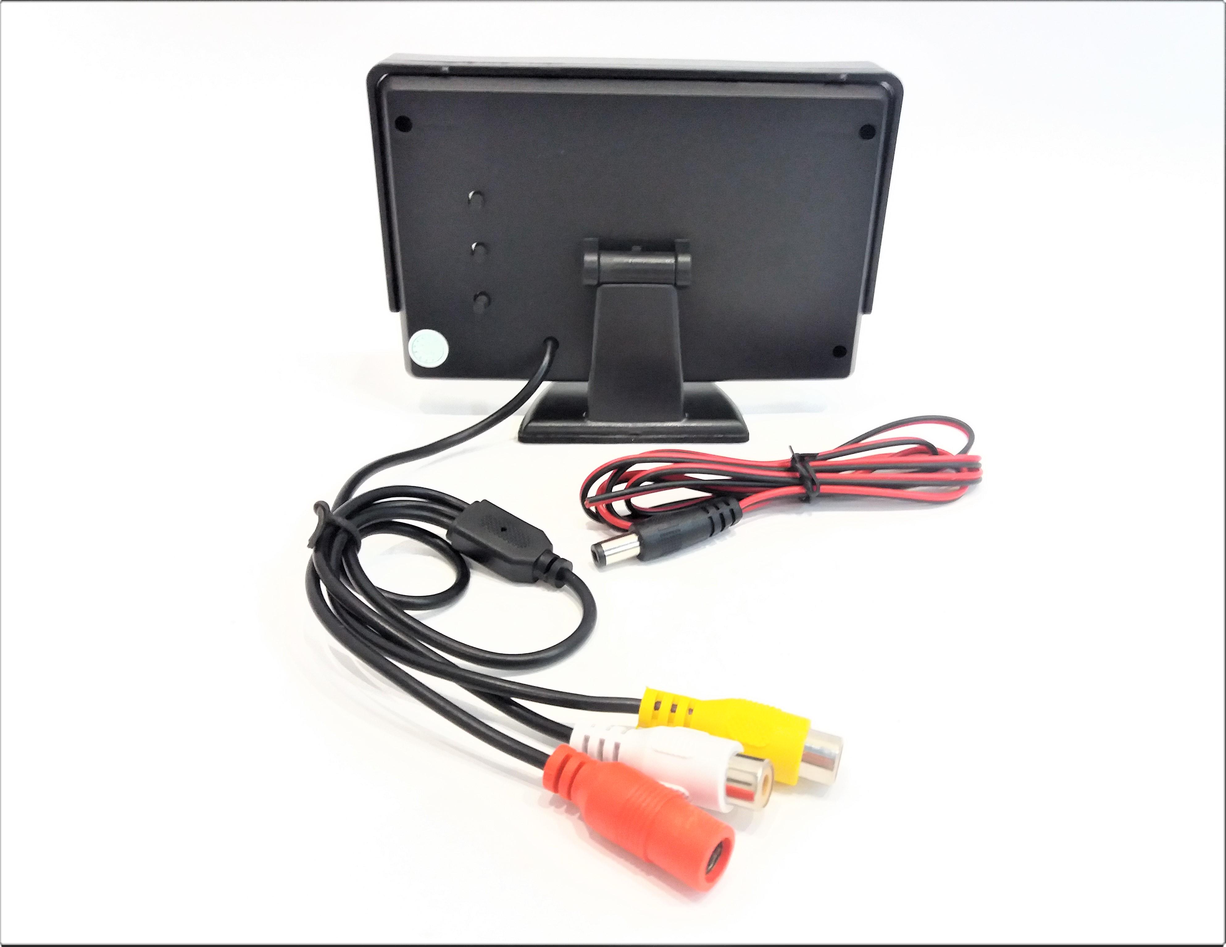 Парковочная система для автомобиля UKC монитор/камера врезная (4017) - фото 6