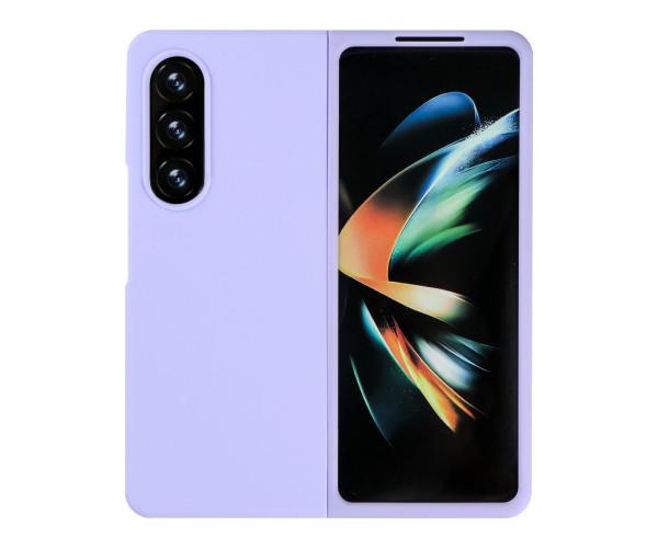 Чехол-накладка Folding Silicone для Samsung Galaxy Fold 4 Elegant Purple Чехол-накладка Folding Silicone для Samsung Galaxy Fold 4 Elegant Purple