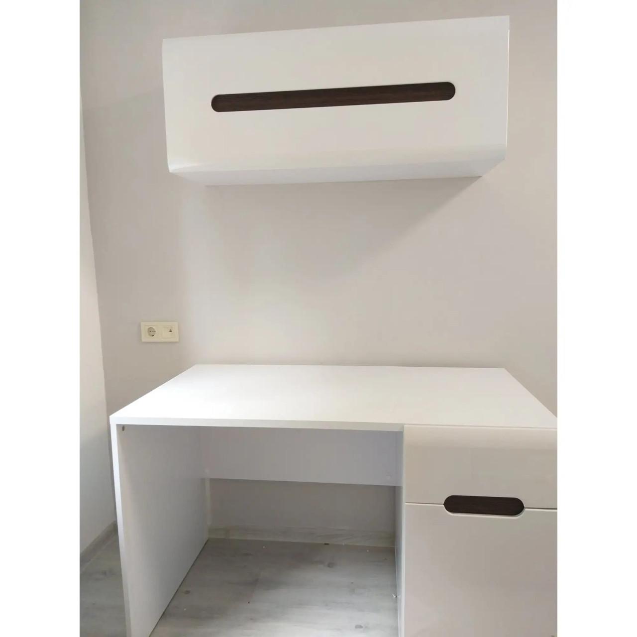 Шафа навісна ВМК Ацтека SFW1K/4/11 Білий/Білий глянець (GRB-1652) - фото 3 Шафа навісна ВМК Ацтека SFW1K/4/11 Білий/Білий глянець (GRB-1652) - фото 3