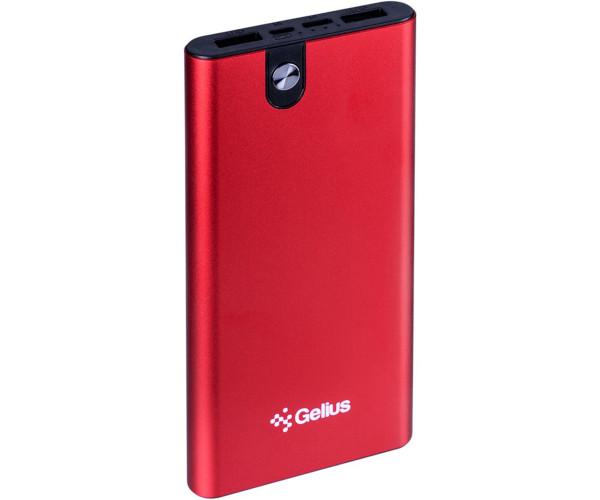 Батарея портативная Gelius Pro Edge GP-PB10-013 10000 mAh Красный - фото 2